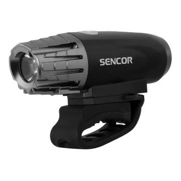 Sencor - LED Įkraunamas žibintuvėlis dviračiui LED/3W/2000mAh IP65
