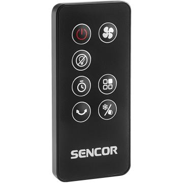 Sencor - Mobilus oro aušintuvas 110W/230V sidabrinis/juodas + pultelis