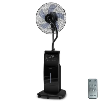 Sencor - Oro kondicionierius 90W/230V juoda + nuotolinio valdymo pultas