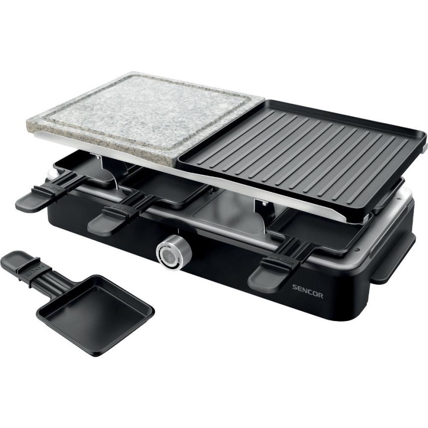 Sencor - Raclette grill su priedais 1400W/230V