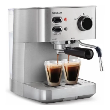 Sencor - Svirtis kavos aparatas espresso/cappuccino 1050W/230V