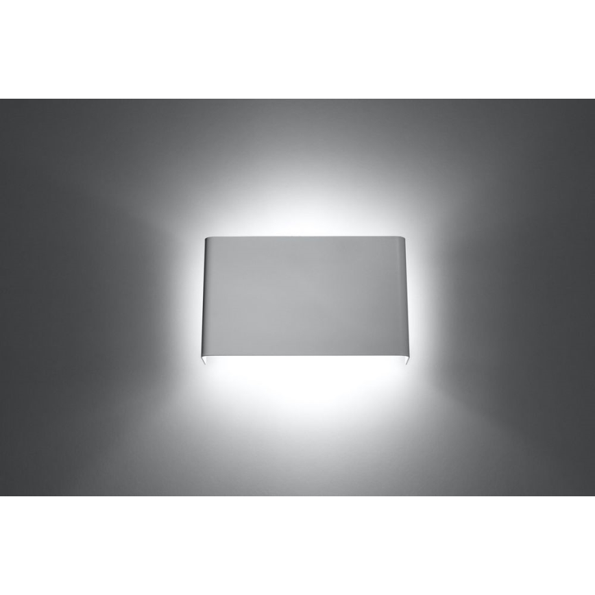 Sieninis šviestuvas COPERTURA 2xG9/40W/230V balta
