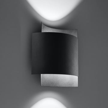 Sieninis šviestuvas IMPACT 1xG9/40W/230V juodas