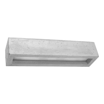 Sieninis šviestuvas VEGA 2xE27/60W/230V 50 cm betonas
