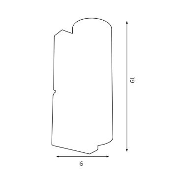 Sieninis šviestuvas WALL 1xGU10/8W/230V baltas