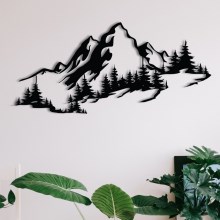 Sienų dekoracija 30x67 cm kalnai