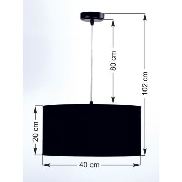 Sietynas, kabinamas ant virvės CLASSIC 1xE27/60W/230V