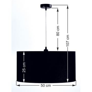 Sietynas, kabinamas ant virvės CLASSIC 1xE27/60W/230V