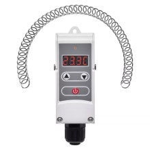 Skaitmeninis pritvirtinamas termostatas 230V