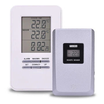 Skaitmeninis termometras su jutikliu 2xAAA
