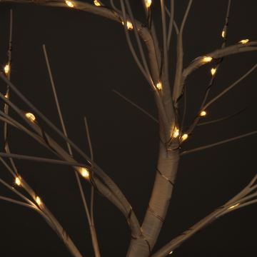LED Kalėdinė dekoracija LED/3xAA eglutė