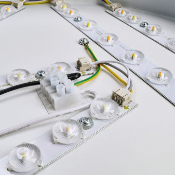LED Pritemdomas lubinis šviestuvas LED/50W/230V 3000-6000K + nuotolinio valdymo pultas