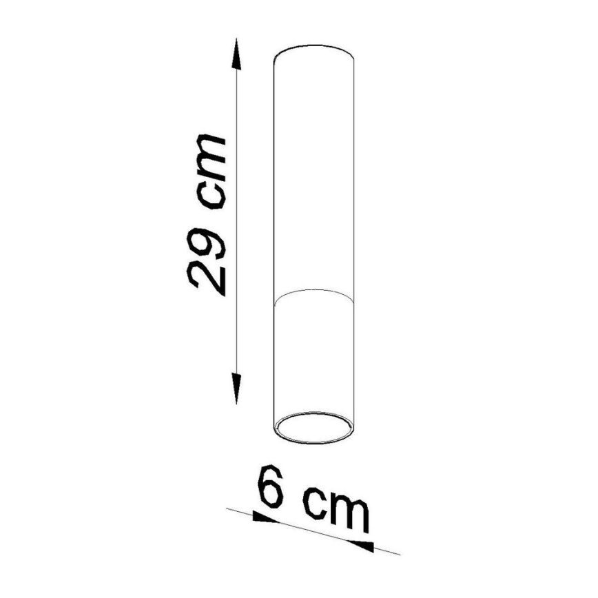 Akcentinis apšvietimas LOOPEZ 1xGU10/10W/230V juoda/varis