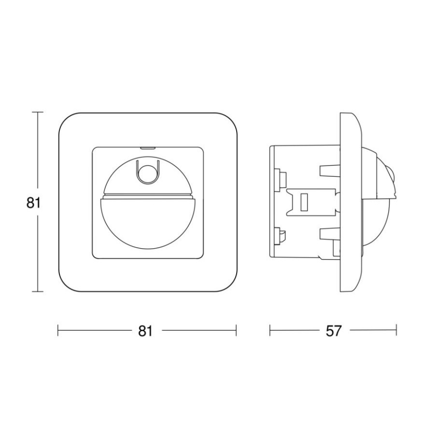 Steinel 065003 – Judesio jutiklis IR 2180 UP ECO 230V baltas