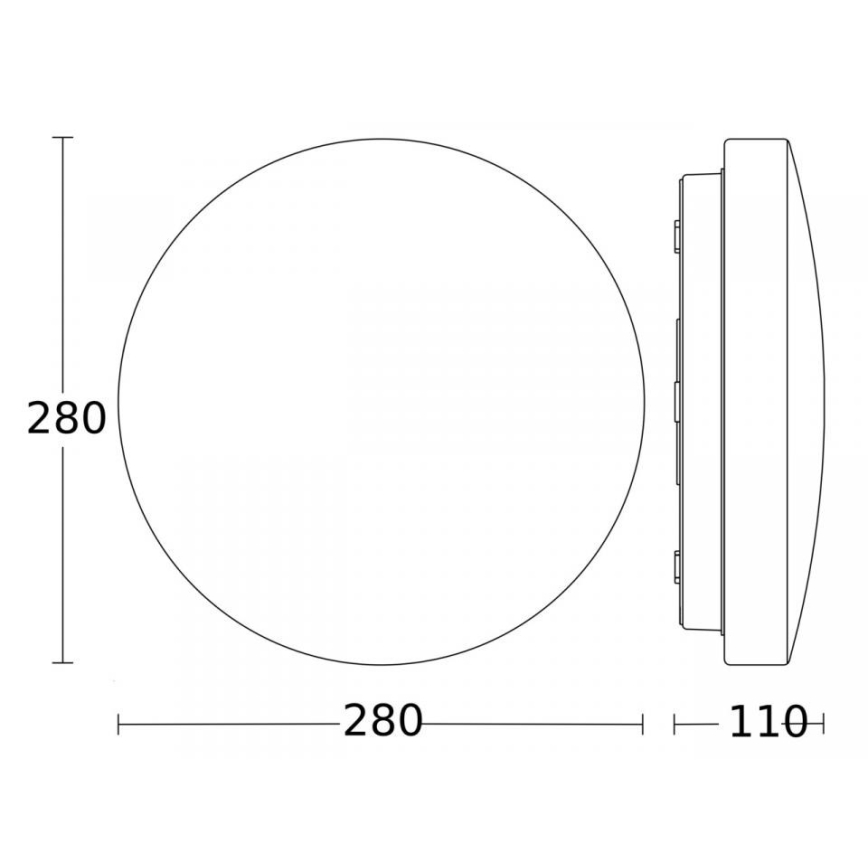 Steinel 079734 - LED Lubinis šviestuvas su jutikliu RS 20 S LED/9,4W/230V IP44