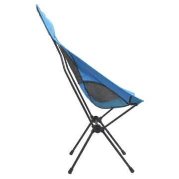 Sulankstoma stovyklavimo kėdė mėlyna 105 cm