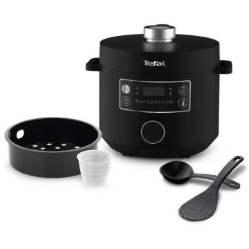 Tefal - Daugiafunkcinis elektrinis puodas TURBO CUISINE 4,8 l 1090W/230V juoda