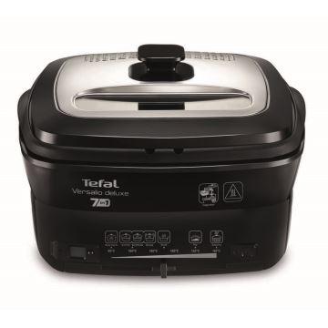 Tefal - Gruzdintuvė 2 l VERSALION DE LUXE 7in1 1600W/230V juoda