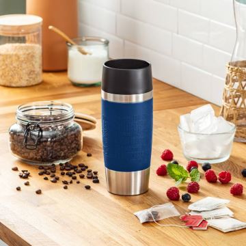 Tefal - Kelioninis puodelis 360 ml TRAVEL MUG nerūdijantis/tamsiai mėlyna