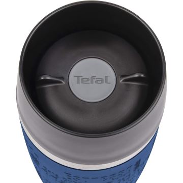 Tefal - Kelioninis puodelis 360 ml TRAVEL MUG nerūdijantis/tamsiai mėlyna