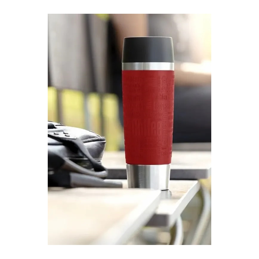 Tefal - Kelioninis puodelis 500 ml TRAVEL MUG nerūdijantis/raudona