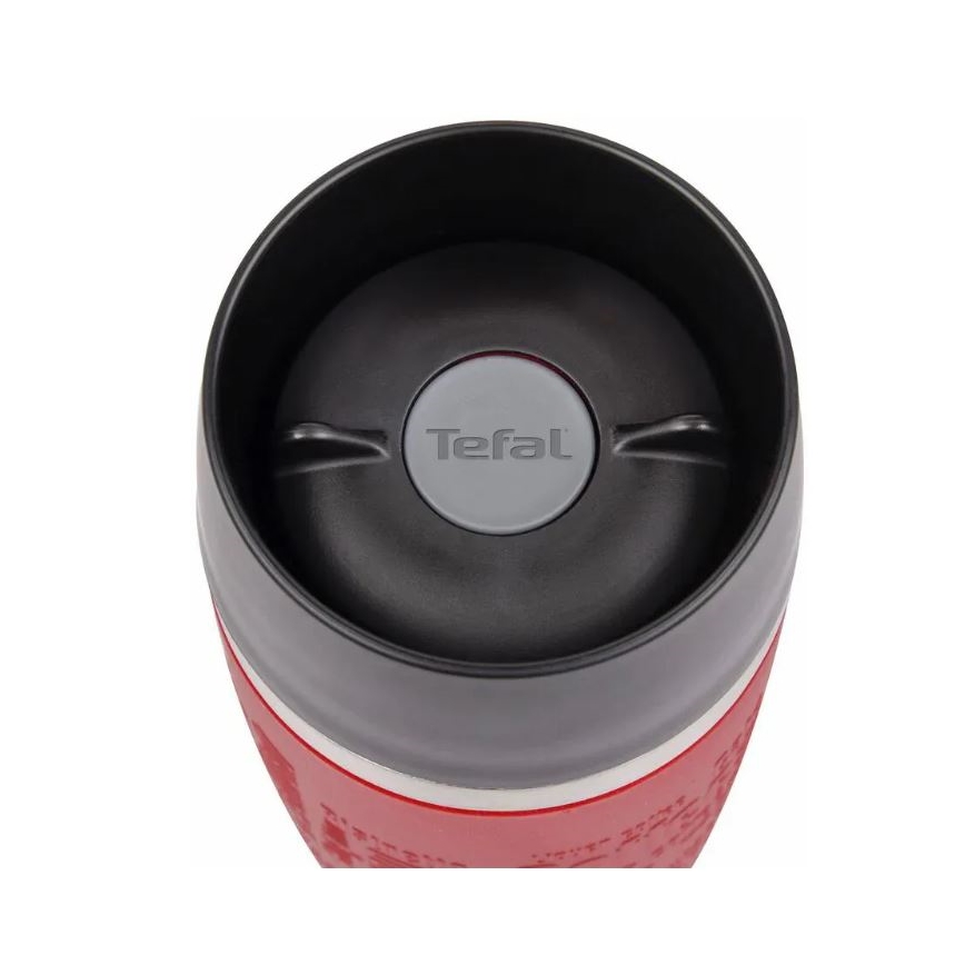 Tefal - Kelioninis puodelis 500 ml TRAVEL MUG nerūdijantis/raudona