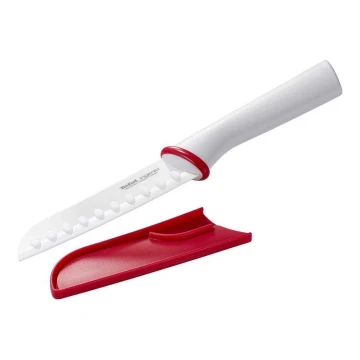 Tefal - Keramika peiis santoku INGENIO 13 cm balta/raudona