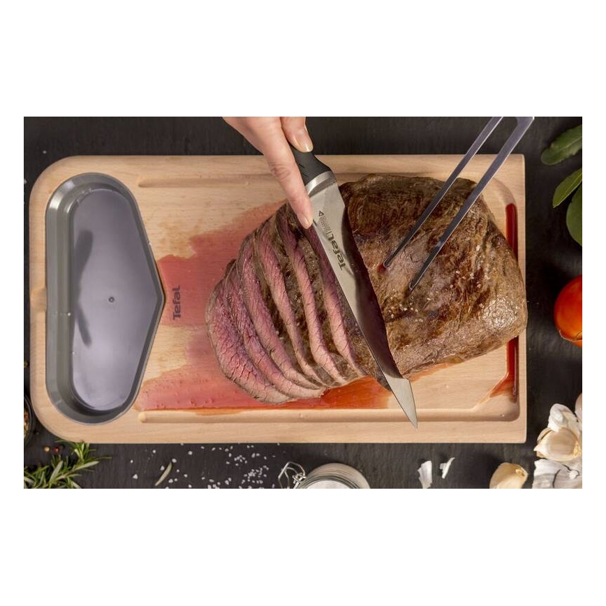 Tefal - Nerūdijančio plieno peilis chef ICE FORCE 20 cm chromas/juoda