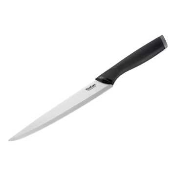 Tefal - Nerūdijančio plieno raižybos peilis COMFORT 20 cm chromas/juoda