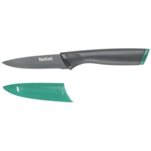 Tefal - Nerūdijančio plieno raižybos peilis FRESH KITCHEN 9 cm pilka/žalia