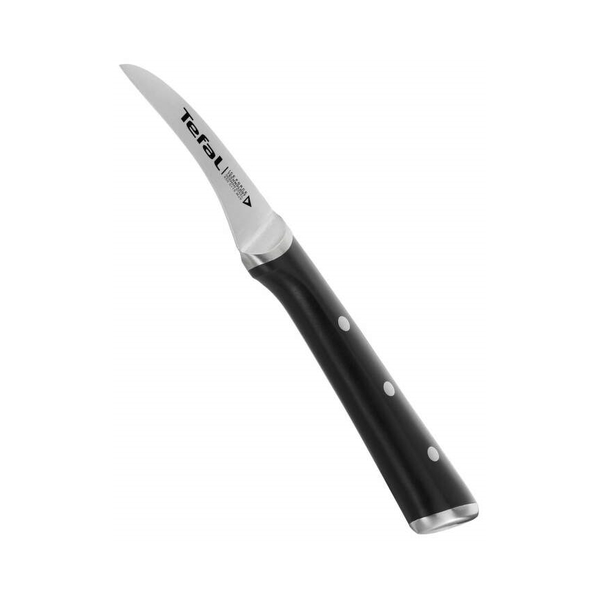Tefal - Nerūdijančio plieno raižybos peilis ICE FORCE 7 cm chromas/juoda