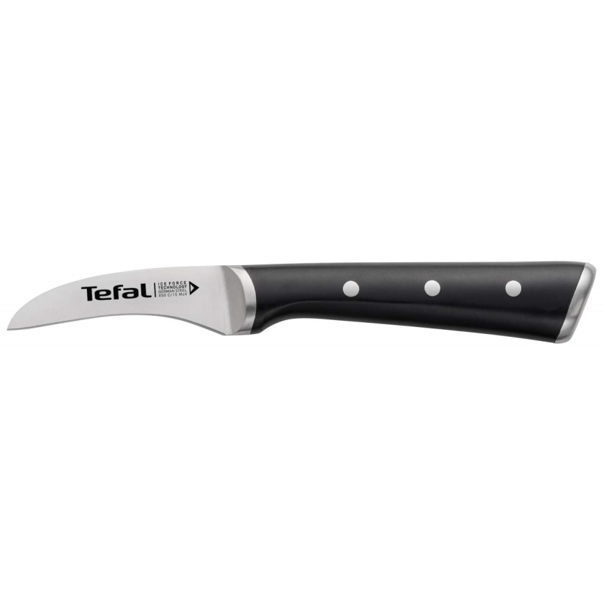 Tefal - Nerūdijančio plieno raižybos peilis ICE FORCE 7 cm chromas/juoda