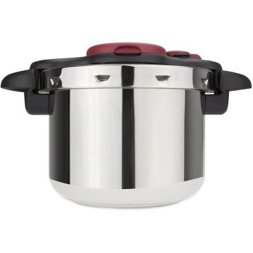 Tefal - Slėginė viryklė 6 l CLIPSO MINUT EASY nerūdijantis