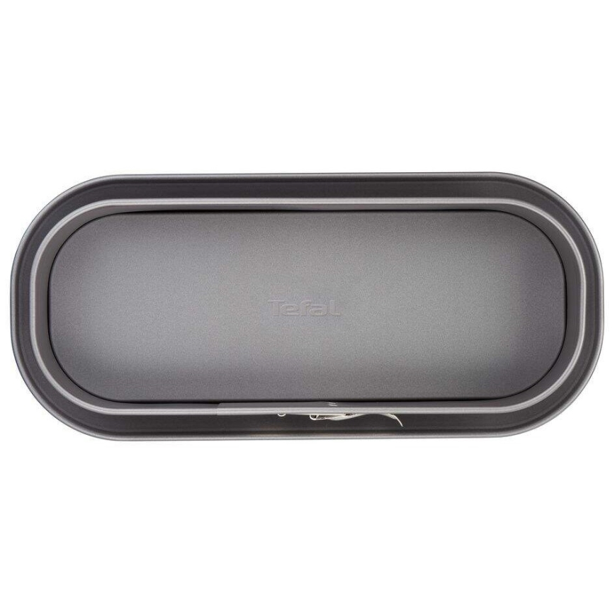 Tefal - Sulankstoma ovali kepimo forma DELIBAKE 30x11 cm raudona