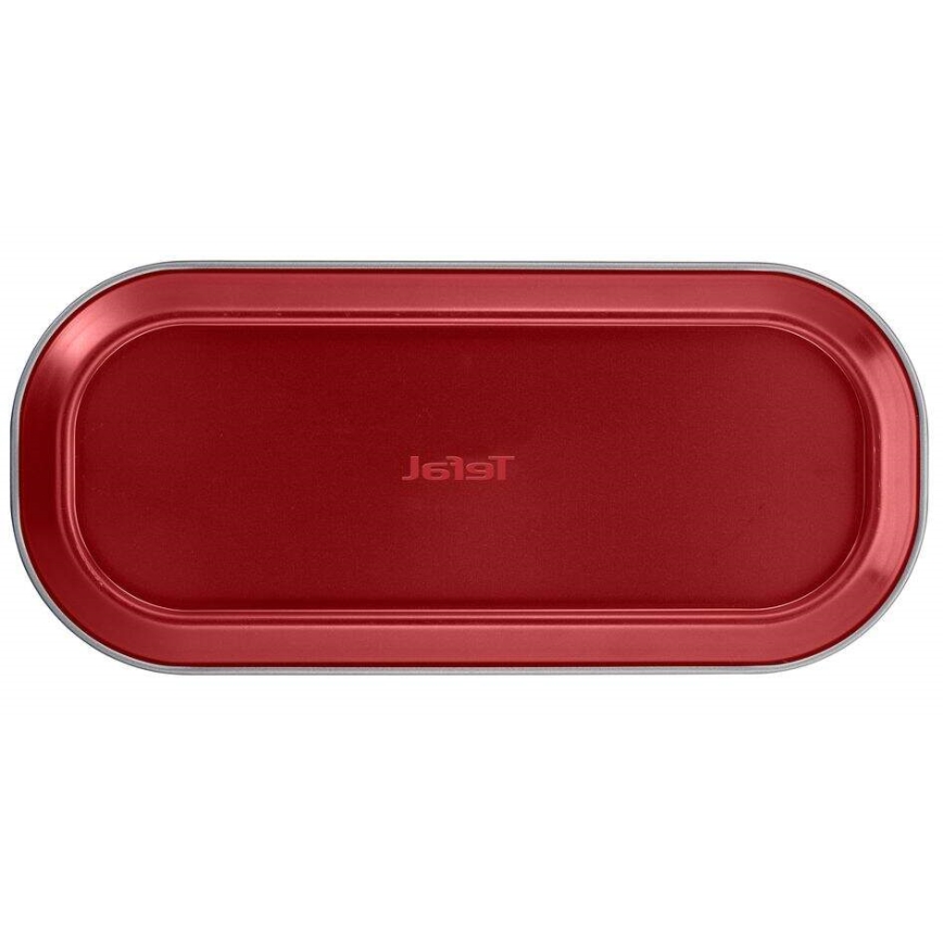 Tefal - Sulankstoma ovali kepimo forma DELIBAKE 30x11 cm raudona