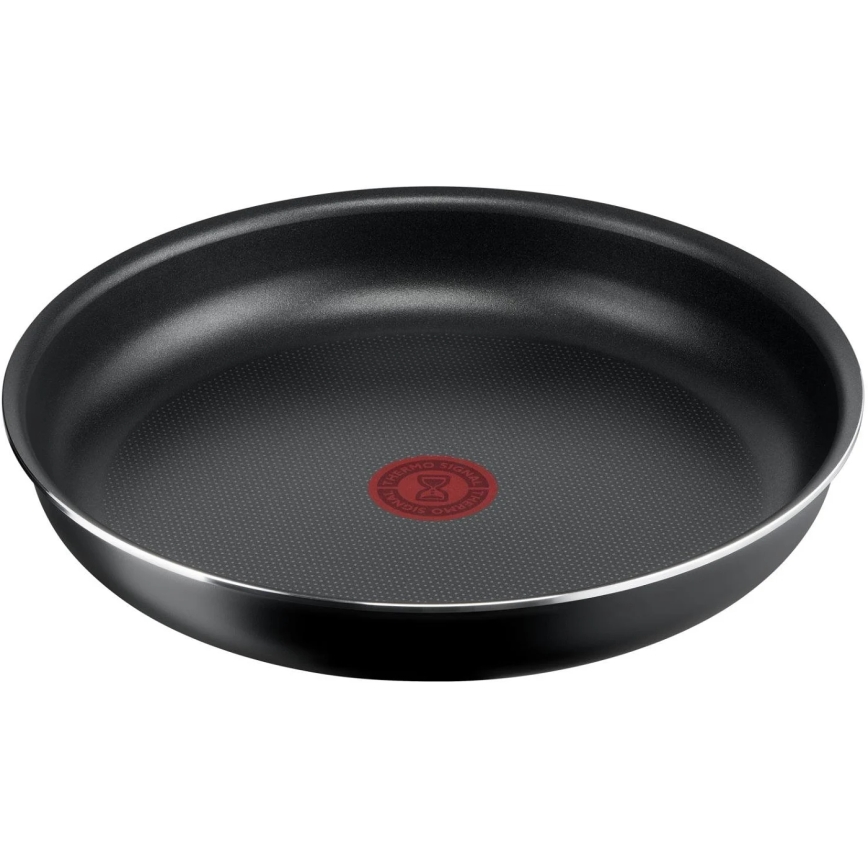 Tefal - Virtuvės indų rinkinys 10 vnt. INGENIO EASY COOK & CLEAN BLACK