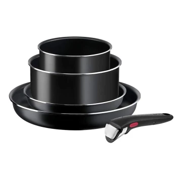 Tefal - Virtuvės indų rinkinys INGENIO XL FORCE su titano paviršiumi 5 vnt.