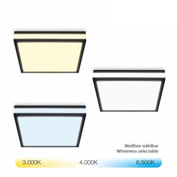 Telefunken 321305TF - LED RGBW Reguliuojamas lubinis šviestuvas LED/18W/230V 3000-6500K + nuotolinio valdymo pultas