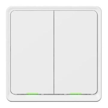 TESLA Smart - Išmanusis belaidis namų jungiklis 2P 1xCR2430 ZigBee
