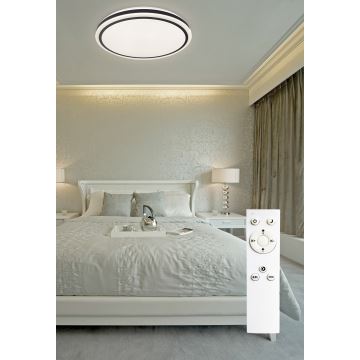 Top Light - LED Pritemdomas lubinis šviestuvas ONYX LED/51W/230V 3000-6500K diametras 48 cm + nuotolinio valdymo pultas