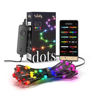 Twinkly - LED RGB Reguliuojama juostelė DOTS 60xLED 3 m Wi-Fi USB