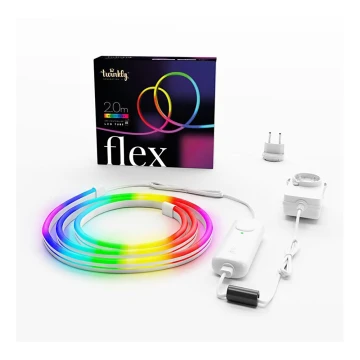 Twinkly - LED RGB Reguliuojama juostelė FLEX 200xLED 2 m Wi-Fi