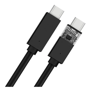 USB kabelis USB-C 2.0 jungtis 2m juoda