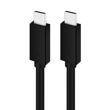USB kabelis USB-C 2.0 jungtis 2m juoda