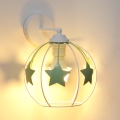 Vaikiška sieninė lempa STARS 1xE27/15W/230V žalia/balta