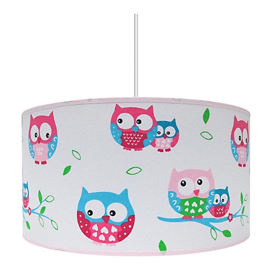 Vaikiškas šviestuvas OWLS 1xE27/60W/230V baltas