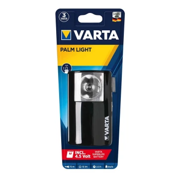 Varta 16645101421 - Rankinis žibintuvėlis PALM LIGHT P13,5s/3R12