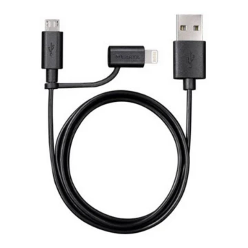 VARTA 57943 - USB laidas su Lightning ir Micro USB jungtimis