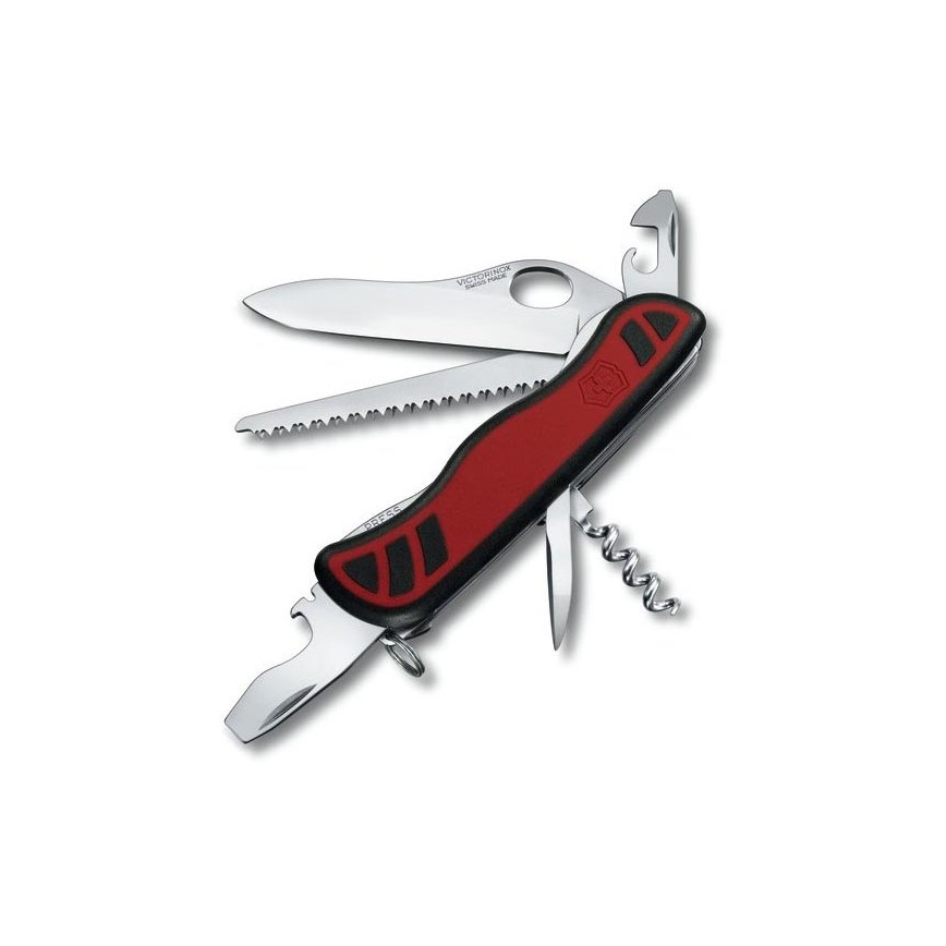 Victorinox - Daugiafunkcis kišeninis peilis 11,1 cm/10 funkcijų raudonas/juodas