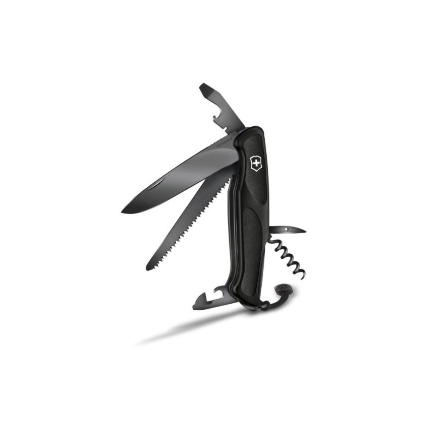 Victorinox - Daugiafunkcis kišeninis peilis 13 cm/12 funkcijų juodas